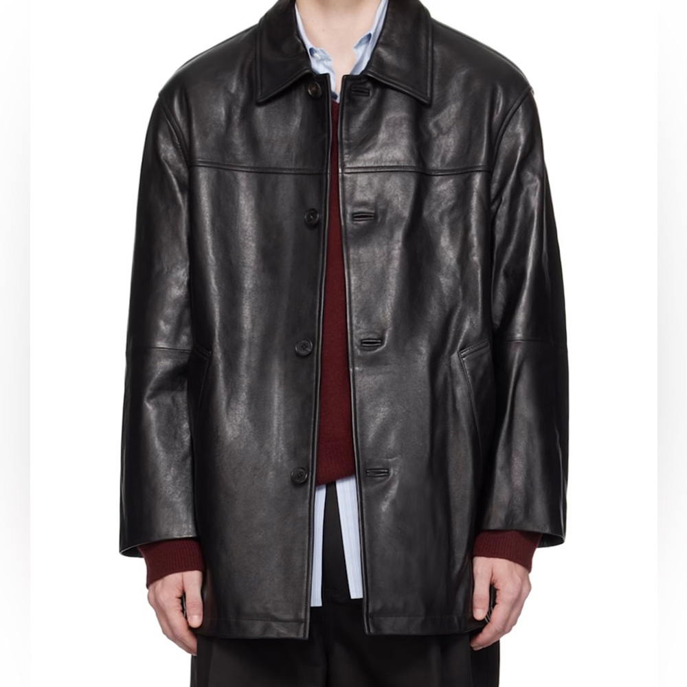 Vintage Leather Jacket Size M